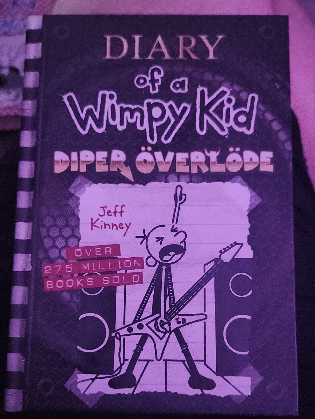 Diary Of A Wimpy Kid: Diper Verlde - Black Graphic Hardcover